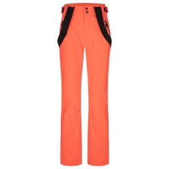 Damskie Spodnie Softshell XL - Loap Lupdela Pomarańczowe Wiatroodporne. Brązowe spodnie materiałowe damskie GALEO, na zimę, xl, bez wzorów, z softshellu, sportowe, narciarskie. Za 310.99 zł.