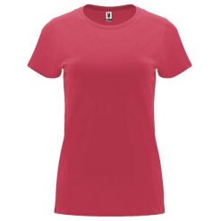 Koszulka Capri Dla Kobiet. Czerwone t-shirty damskie ROLY, bez wzorów, casualowe, bez kołnierzyka. Za 35.99 zł.