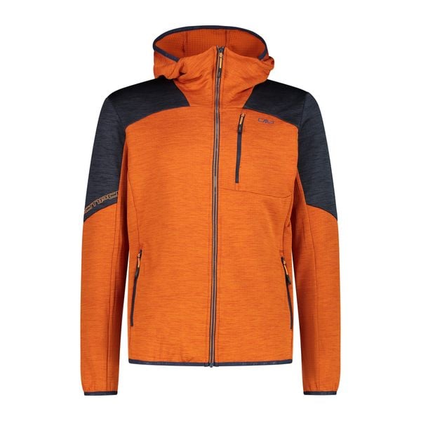 Kurtka z kapturem CMP. Brązowe bluzy męskie CMP, xl, bez wzorów, z polaru, z kapturem. Za 343.65 zł.