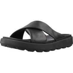 Sandały GEOX U SPHERICA EC6 Czarny. Czarne sandały męskie Geox, ze skóry, bez zapięcia. Za 323.99 zł.