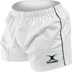 Szorty Gilbert Match. Białe krótkie spodenki sportowe męskie gilbert, xl, bez wzorów, z bawełny. Za 190.50 zł.