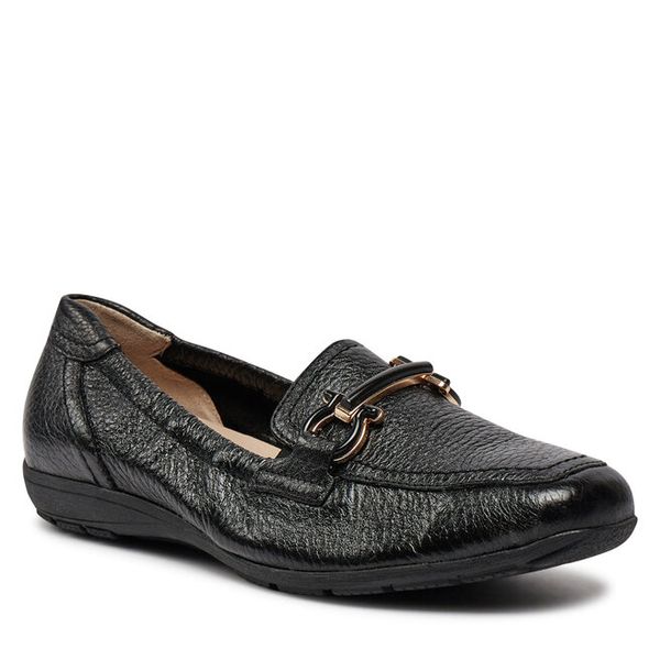 Loafersy Caprice. Czarne mokasyny damskie Caprice. Za 266.99 zł.