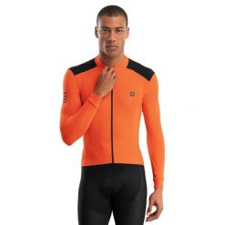 Koszulka rowerowa termoaktywna męska M4 Oregon. Brązowe bluzy męskie SIROKO, m, bez wzorów, z tkaniny, bez kaptura. Za 466.00 zł.