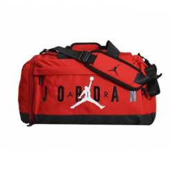Torba sportowa unisex Nike Air Jordan Jam Velocity Duffle. Czerwone torby i plecaki dziecięce Nike, małe. Za 246.55 zł.