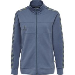 Bluza damska Hummel zip Lmove Classic. Niebieskie bluzy sportowe damskie Hummel, m, bez wzorów, bez kaptura, na fitness i siłownię. W wyprzedaży za 184.00 zł.