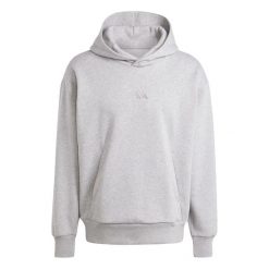 Bluza z kapturem adidas All Szn Fleece. Szare bluzy męskie Adidas, s, bez wzorów, z bawełny, z kapturem. Za 215.99 zł.