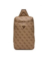 Guess Saszetka HMMILO P5226 Brązowy. Brązowe saszetki męskie Guess, ze skóry. Za 249.99 zł.