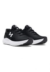 Buty do chodzenia damskie Under Armour 3027007001. Czarne obuwie sportowe damskie Under Armour, bez wzorów, z materiału, do biegania. Za 190.99 zł.