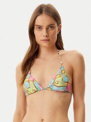 Guess Góra od bikini E5GJ19 KCR12 Niebieski. Niebieskie bikini damskie Guess, xs, z aplikacjami. Za 199.99 zł.
