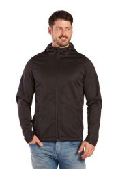 Kurtka Erima Softshell Performance. Czarne kurtki męskie Erima, m, bez wzorów, z materiału, z kapturem. Za 243.05 zł.