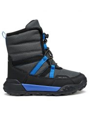 Geox Śniegowce J Trekkyup B Abx J46MBC 08V50 C0071 S Szary. Szare buty zimowe chłopięce Geox, bez wzorów, z materiału, bez zapięcia. Za 269.99 zł.