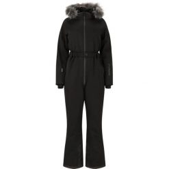 Damski kombinezon narciarski Whistler Courtney. Czarne spodnie snowboardowe damskie Whistler, na zimę, l, bez wzorów, sportowe, narciarskie. Za 647.50 zł.