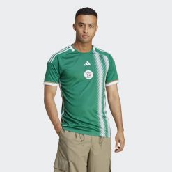 Algeria 22 Away Jersey. Białe koszulki sportowe męskie Adidas, s, bez wzorów, z jersey, bez kołnierzyka, bez ramiączek, do piłki nożnej. W wyprzedaży za 273.50 zł.