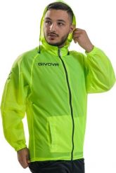 Kurtka męska Givova Kurtka przeciwdeszczowa sportowa piłkarska Givova Rain Basico Fluo żółta RJ001 0019 2XL. Żółte kurtki sportowe męskie Givova, m, bez wzorów, do piłki nożnej. Za 69.98 zł.