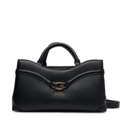 Torebka Guess. Czarne torebki do ręki damskie Guess, z aplikacjami, klasyczne, bez dodatków. Za 489.99 zł.