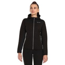 Bluza damska Kilpi Nevia. Czarne bluzy damskie Kilpi, xs, bez wzorów, bez kaptura, trekkingowe. Za 267.13 zł.