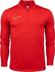 Nike Bluza mska Nike DF Academy 23 SS Drill czerwona DR1352 657 L. Czerwone bluzy męskie Nike, l, bez wzorów, bez kaptura. Za 127.50 zł.