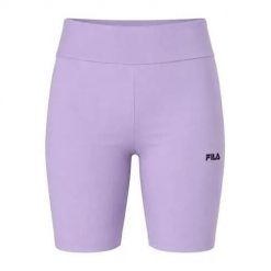Spodnie fitness damskie Fila FAW045540040. Fioletowe spodnie materiałowe damskie Fila, s, bez wzorów, z bawełny, do biegania. Za 136.00 zł.