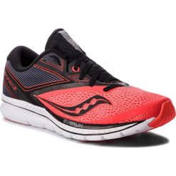 Buty SAUCONY - Kinvara 9 S20418-35 Viz Red/Blk. Brązowe buty sportowe męskie Saucony, z materiału. W wyprzedaży za 439.00 zł.
