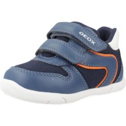 Buty GEOX B ZAPITO BOY Niebieski. Niebieskie trekkingi męskie Geox, trekkingowe. Za 178.99 zł.