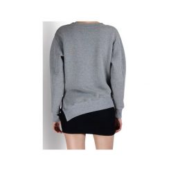 Bluza asymetryczna. Szare bluzy damskie Sax35th by alicja czarniecka, w geometryczne wzory, z bawełny. Za 230.00 zł.