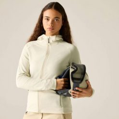 Damska bluza Ventura z kapturem i elastyczną warstwą pośrednią. Brązowe bluzy damskie Dare 2b, bez wzorów, z materiału, z kapturem. Za 379.99 zł.