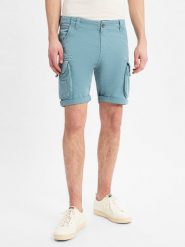 Alpha Industries Spodenki Mężczyźni Bawełna szary|niebieski, 33. Niebieskie szorty męskie Alpha Industries, m, bez wzorów, z bawełny. Za 379.95 zł.