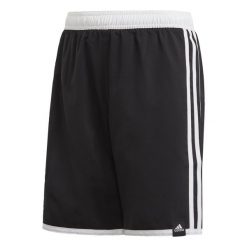 Szorty dla dzieci adidas Jr Swim Short 3. Czarne szorty dla chłopców Adidas, bez wzorów, z materiału. Za 190.00 zł.