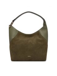 Furla Torebka Lara M WB01900 BX1895 BG 4554S Zielony. Zielone torebki do ręki damskie Furla, bez wzorów, ze skóry, bez dodatków. Za 1,839.00 zł.