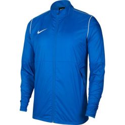 Kurtka męska Nike Park 20 RN JKT W. Niebieskie bluzy męskie Nike, m, bez wzorów, z poliesteru, bez kaptura. Za 154.99 zł.