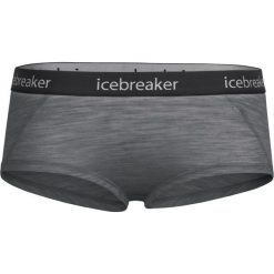 Icebreaker Wmns Sprite Hot Pants Gritstone Hthr/Black L. Bokserki damskie Icebreaker. W wyprzedaży za 102.00 zł.