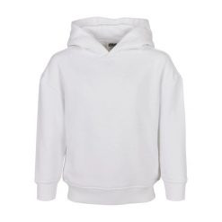Organiczna Bluza Z Kapturem Dla Dziewczynek. Białe bluzy dla dziewczynek Urban Classics, bez wzorów, bez ramiączek, z kapturem. Za 155.99 zł.