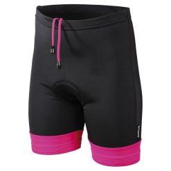 Etape Spodenki Rowerowe Junior Black/Pink 140/146. Czarne spodenki dla dziewczynek Etape, bez wzorów, sportowe. Za 99.00 zł.