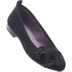 Wygodne baleriny Jana bonprix czarny. Czarne baleriny damskie bonprix. Za 79.99 zł.
