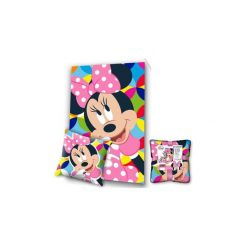 Zestaw prezentowy: koc polarowy Silk touch i poduszka Myszka Minnie. Kocyki dla dzieci marki Inna. Za 56.29 zł.