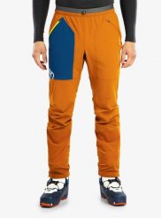 Spodnie skiturowe męskie Ortovox Berrino Pants. Brązowe spodnie snowboardowe męskie ORTOVOX, m, bez wzorów, z materiału, narciarskie. Za 790.89 zł.