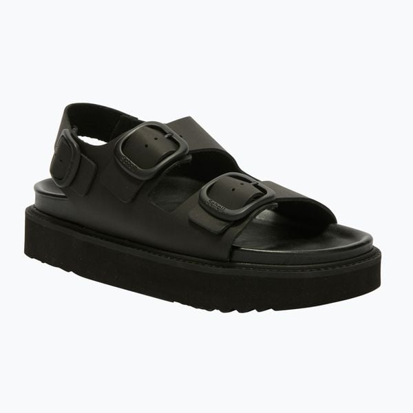 Sandały damskie Scholl Blake 2 Straps. Czarne sandały damskie Scholl, bez wzorów, z materiału, bez obcasa, bez zapięcia. Za 479.99 zł.