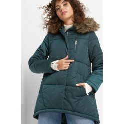 Kurtka oversize z kapturem. Zielone kurtki damskie Orsay, z poliesteru. Za 279.99 zł.
