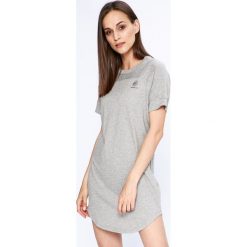 Reebok Classic - Top. Szare topy damskie Reebok Classic, z bawełny, z okrągłym kołnierzem, z krótkim rękawem. W wyprzedaży za 99.90 zł.