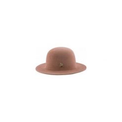 Kapelusz Flat Brim Derb. Fioletowe czapki i kapelusze damskie Paris+hendzel handcrafted goods, z materiału. Za 350.00 zł.