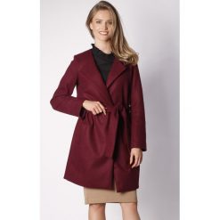 Klasyczny płaszcz wełniany na052. Brązowe płaszcze damskie Pepe, xs, bez wzorów, z wełny, klasyczne. Za 239.00 zł.