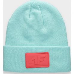 Czapka uniseks CAU212 - mięta. Czapki i kapelusze damskie 4f, bez wzorów. Za 39.99 zł.