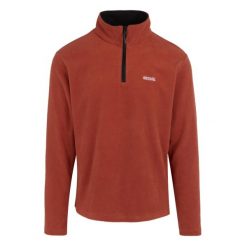 Bluza Polarowa z suwakiem Męska Thompson. Czerwone bluzy męskie Regatta, na zimę, m, bez wzorów, z polaru, bez kaptura. Za 46.99 zł.