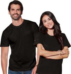 T-shirt Unisex STEDMAN Czarny ST2000_BLOM. Czarne t-shirty męskie Stedman, m, bez wzorów, bez kołnierzyka. Za 36.99 zł.