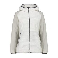 Bluza damska turystyczna CMP 32P1976. Białe bluzy sportowe damskie CMP, xl, bez wzorów, bez kaptura, trekkingowe. W wyprzedaży za 258.99 zł.