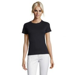 Damska Koszulka Regent. Niebieskie koszulki sportowe damskie SOL'S, l, bez wzorów, bez kołnierzyka, bez ramiączek, trekkingowe. Za 33.99 zł.