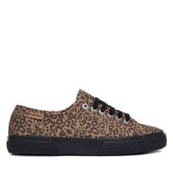 Tenisówki Superga. Brązowe trampki i tenisówki damskie Superga, bez wzorów, bez zapięcia. Za 205.99 zł.