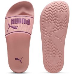 Slaps Puma Leadcat 20. Czerwone klapki damskie Puma, bez wzorów, z syntetyku, sportowe, bez obcasa. Za 290.00 zł.