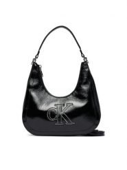 Calvin Klein Torebka LV04F3898G Czarny. Czarne torebki do ręki damskie Calvin Klein, bez wzorów, ze skóry, bez dodatków. Za 409.99 zł.