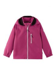 Reima Kurtka softshell Vantti 5100009C Różowy Regular Fit. Czerwone kurtki i płaszcze dla dziewczynek Reima, bez wzorów, z softshellu, bez kaptura. Za 219.99 zł.